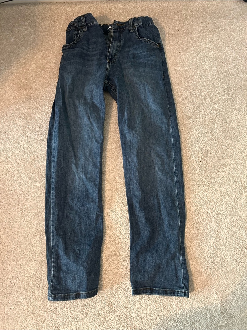Wrangler Boys Dark Wash Straight Jeans